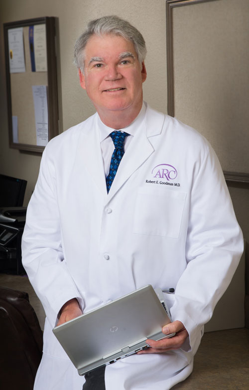Board certified Rheumatologist, Dr. Robert E. Goodman